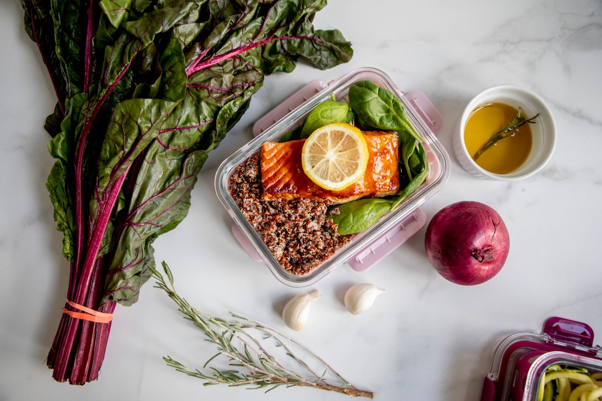 Quinoa and vegetable bowl